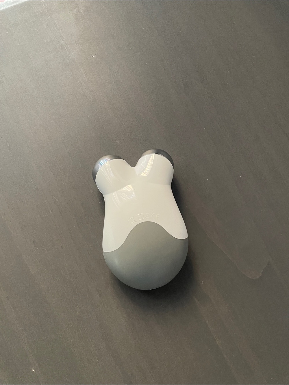 NuFace Mini Facial and Neck Toning Device in White and Silver